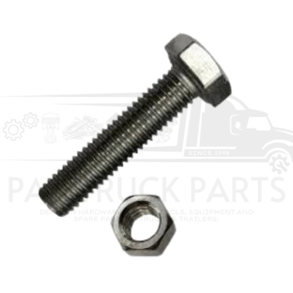 3/8 * 1.5" 3 soot full thread ibi nut & bolt