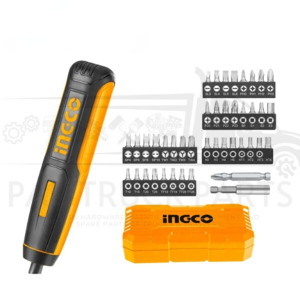  ingco lithium ion cordless screwdriver 4v