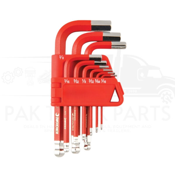 9 piece short sl shili hex key wrench set