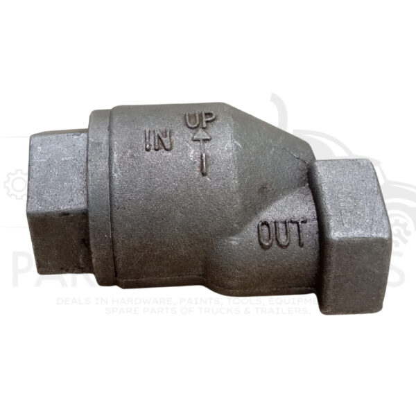 air brake check valve
