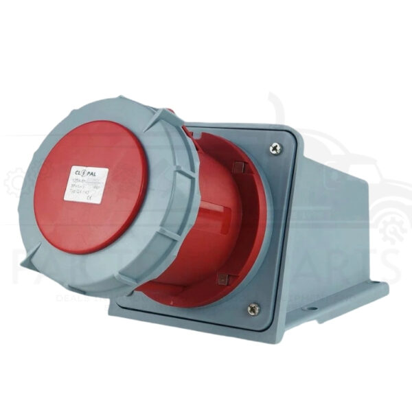 clopal 5 pin industrial socket 220 240v heavy duty connector