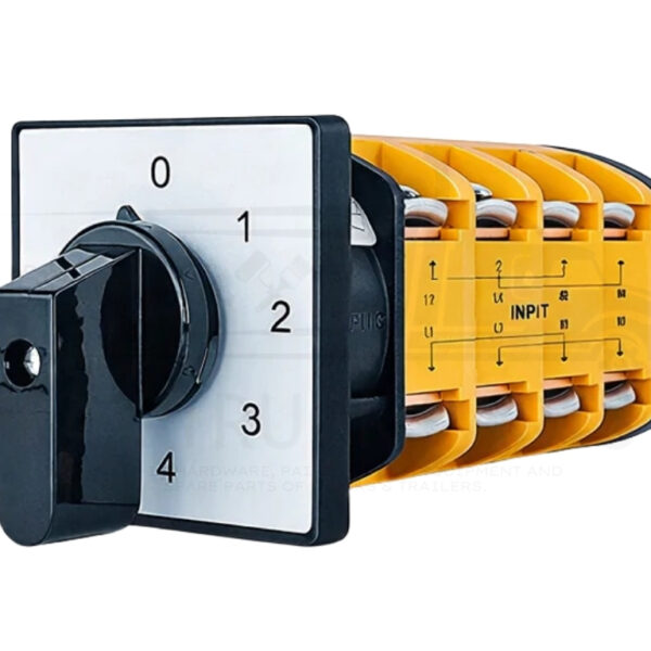 clopal 50amp 2 meters phase & neutral rotary changeover switch large 4 terminals