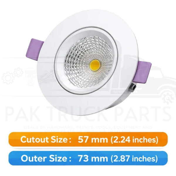 clopal led smd round spot light 220v