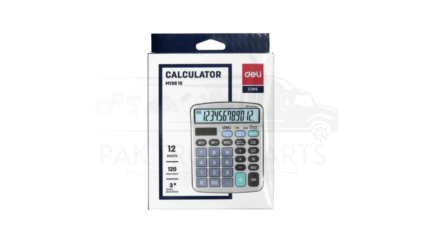 deli em19810 12 digit desk calculator deli em19810 12 digit desk calculator