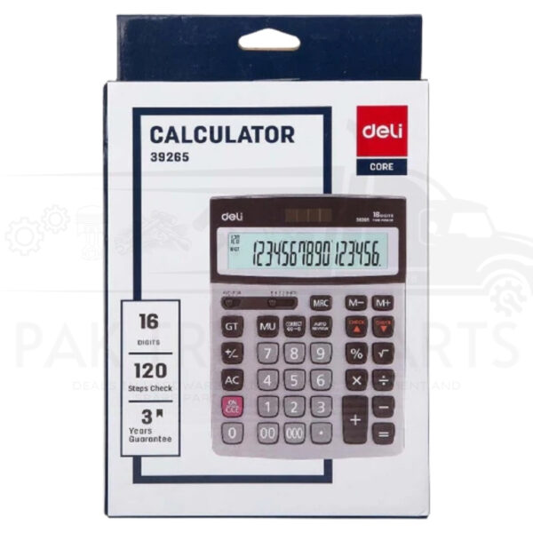 deli 16 digit calculator e39265