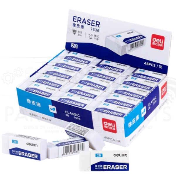 deli eraser 7536