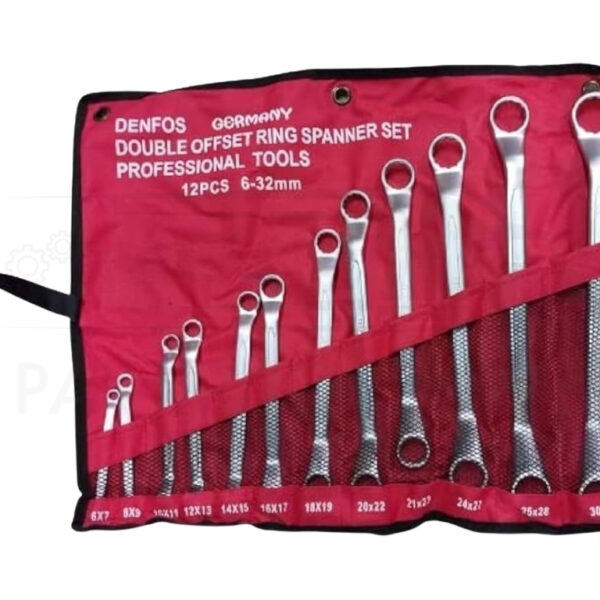 double offset ring wrench set