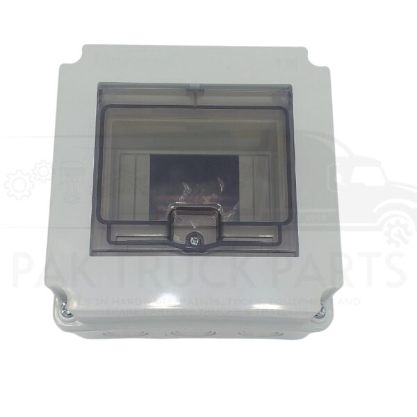 5 breaker plastic electrical distribution box