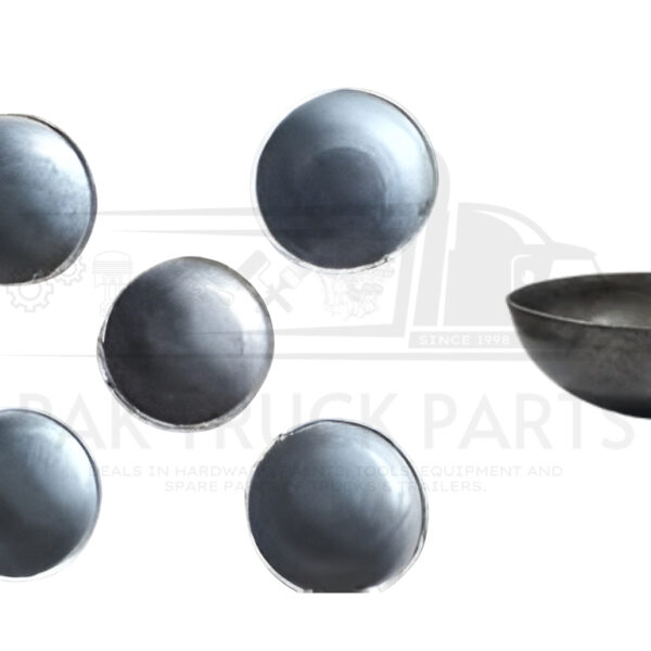 iron hemisphere end cap