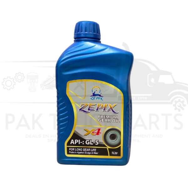 zepix premium gear oil x4 api gl 5 (1 litre)