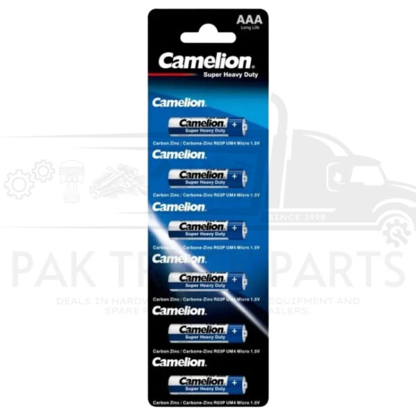 camelion aaa6 super heavy duty batteries