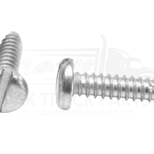 slotted steel screws