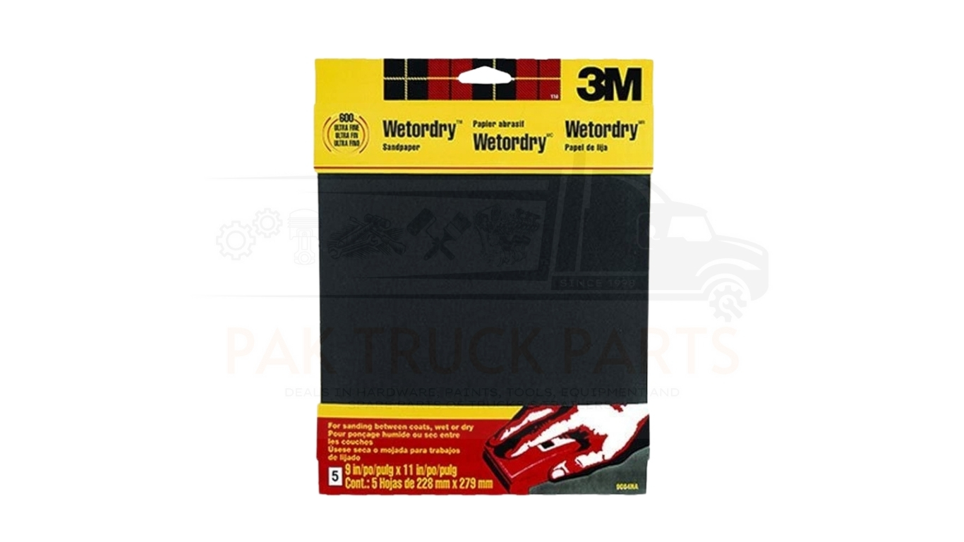 3M™ Wetordry™ Abrasive Sheets (Pack of 5)