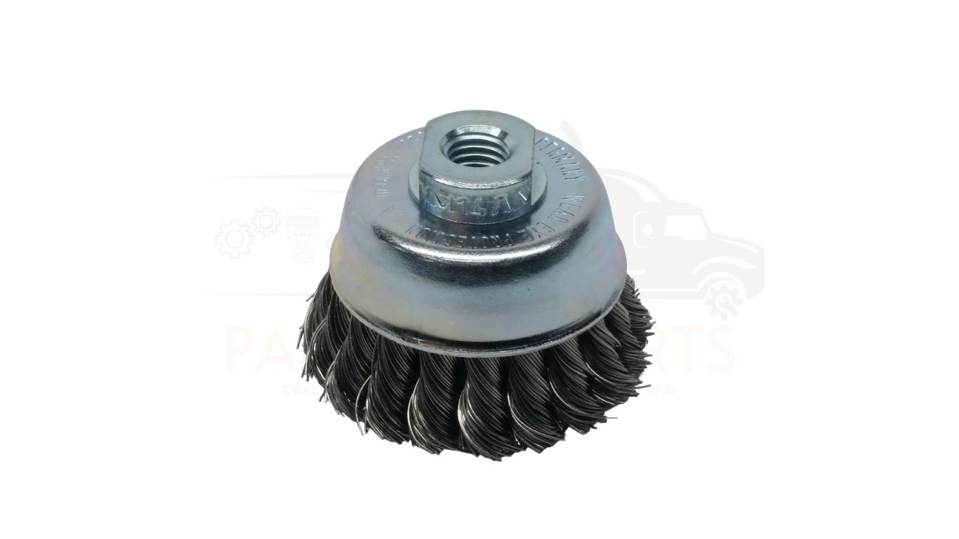 lessmann 5 piece twist knot crimped wire cup brush set lessmann 5 piece twist knot crimped wire cup brush set