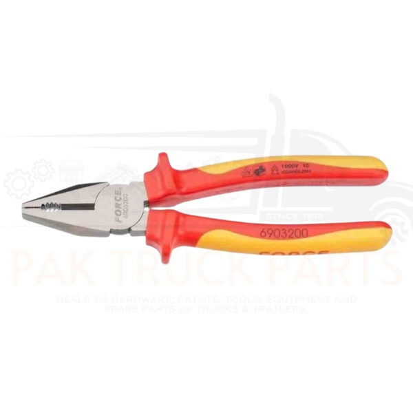 force insulated (1000v) combination plier 200mm