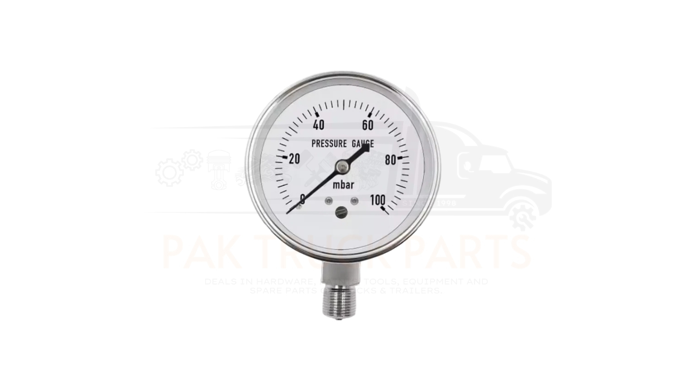 60 mbar, 2.5 inch dial pressure gauge 60 mbar, 2.5 inch dial pressure gauge