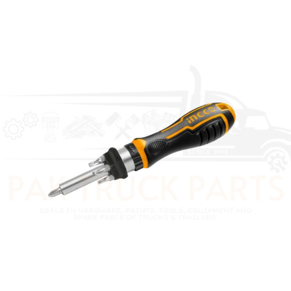 ingco 8 pcs ratchet screwdriver set