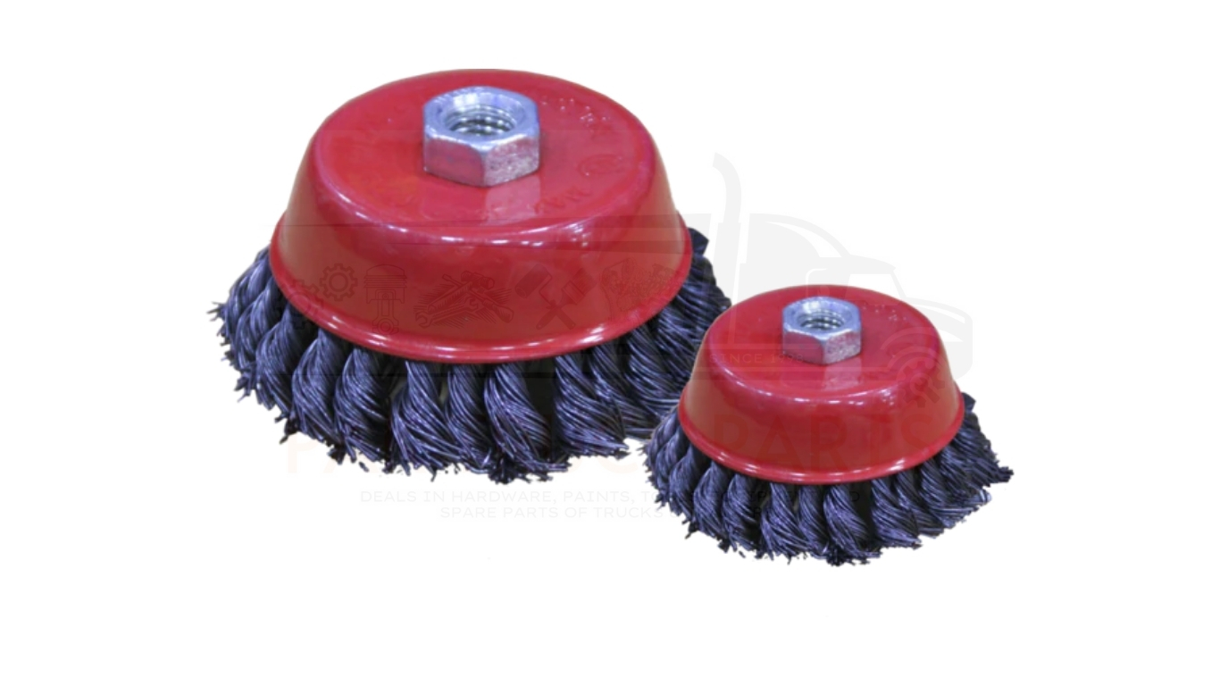 twisted hard wire cup brush twisted hard wire cup brush