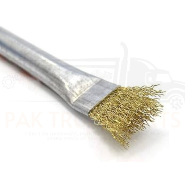 brass plated steel brush scraper